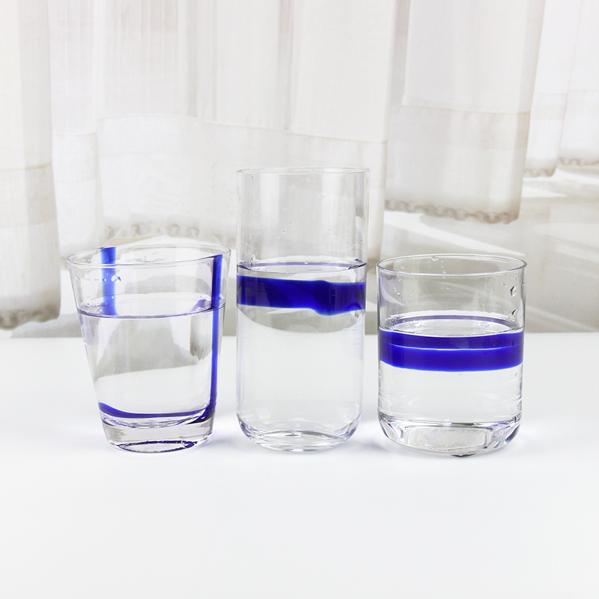 Blue Ribbon drinking glass WG329