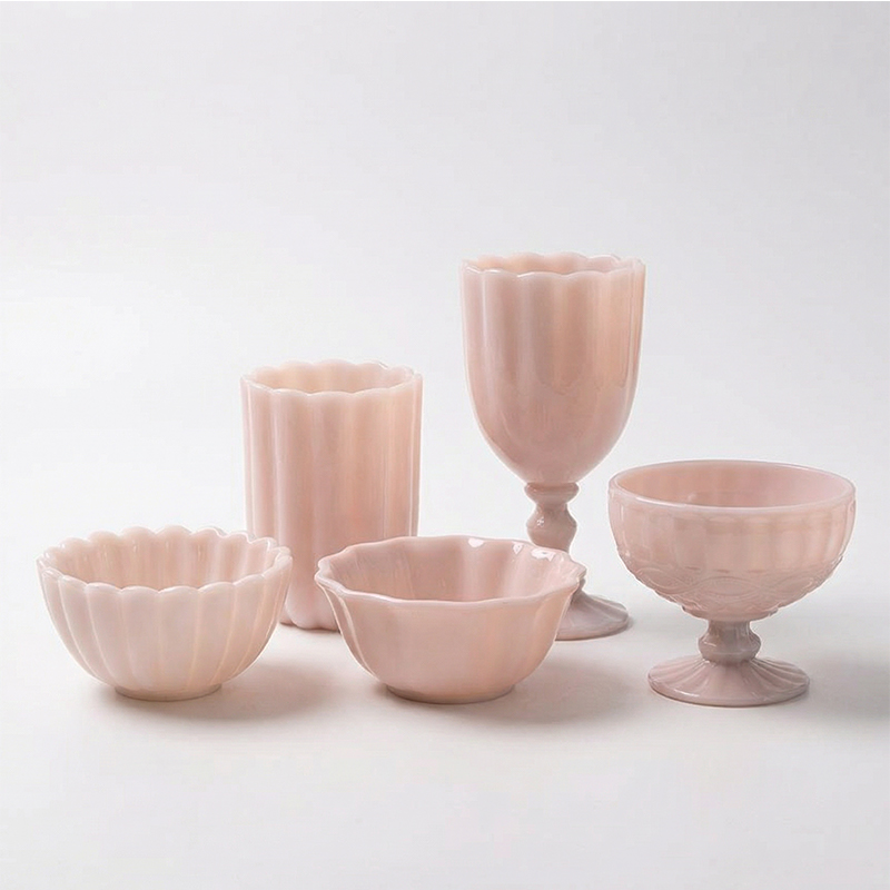 Creative Dreamy Classic Eco-Friendly Lead-Free Glass Stemmed Wine Glasses Set Tall-Stemmed Dishwashe	